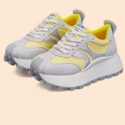 Zapatillas Amarillas Plataforma Aurora