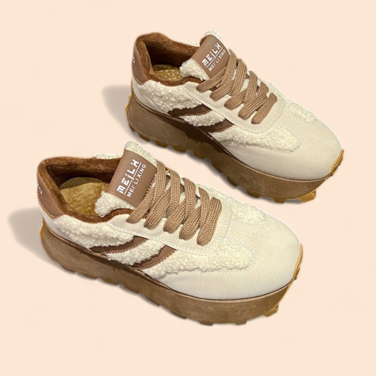 Zapatillas Marrones Plataforma Nube 2