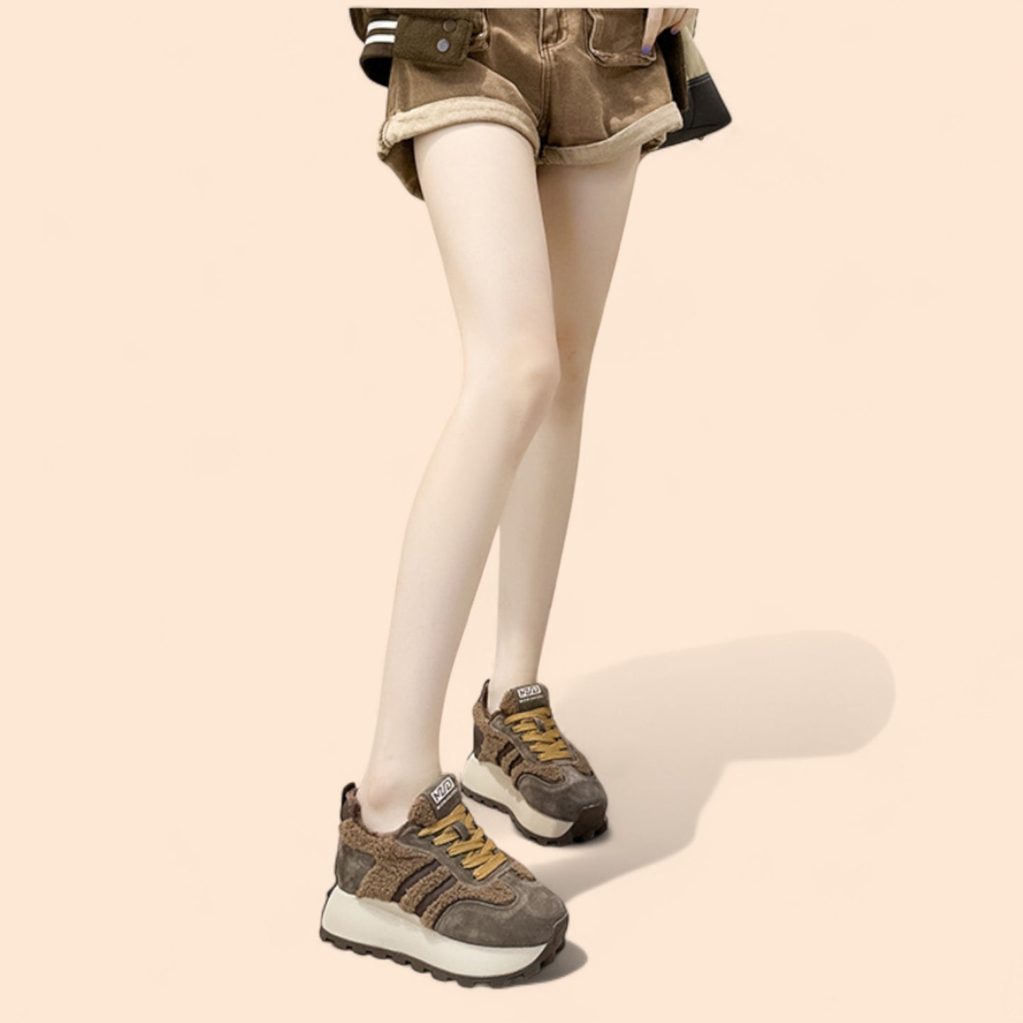 Zapatillas Marrones Plataforma Terra