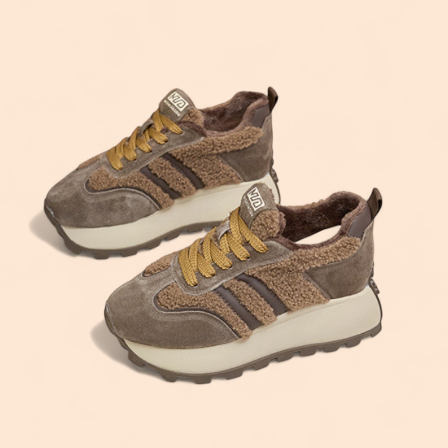 Zapatillas Marrones Plataforma Terra