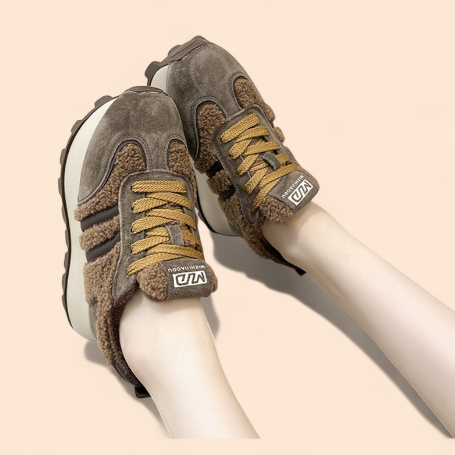 Zapatillas Marrones Plataforma Terra