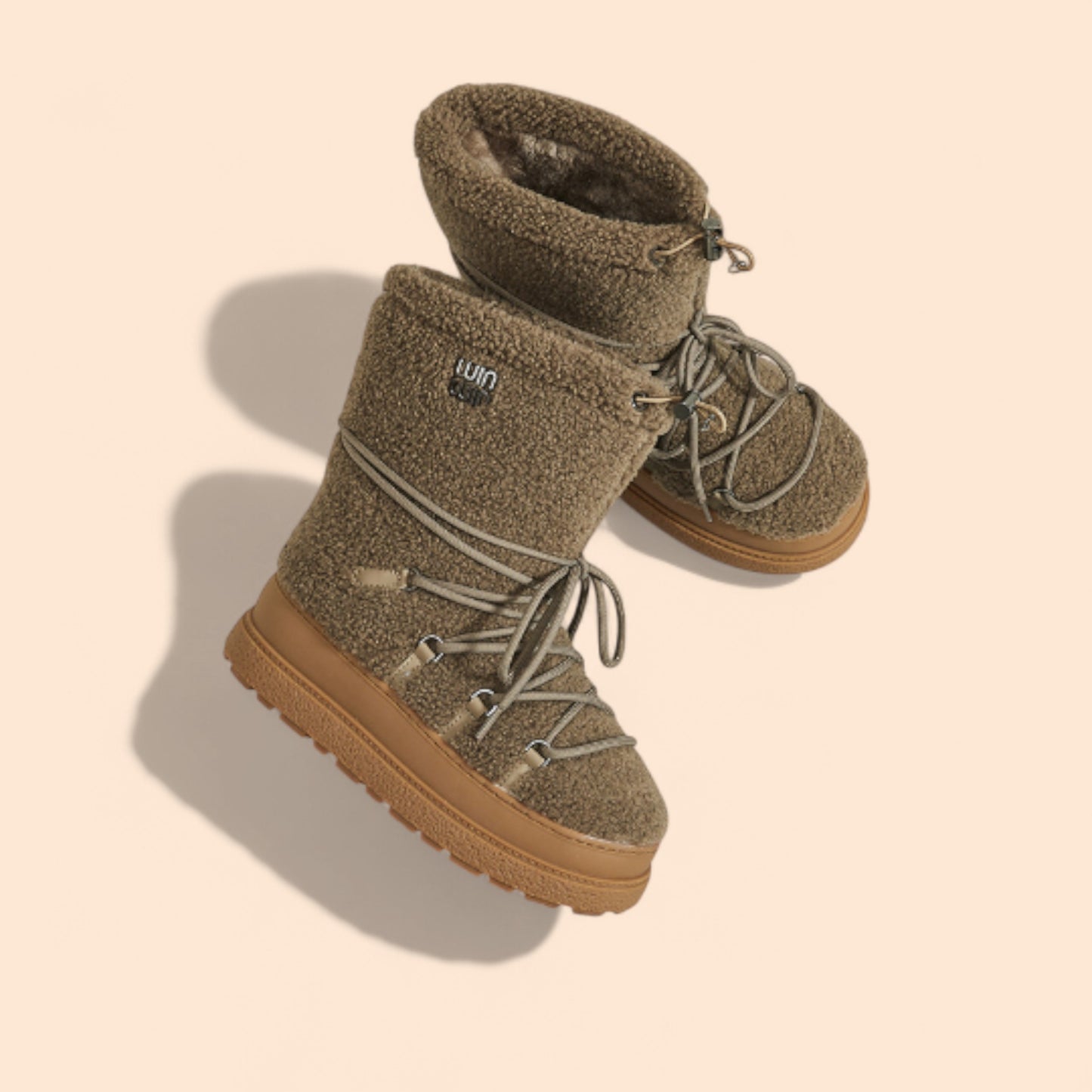 Botas Marrones Plataforma Siberia