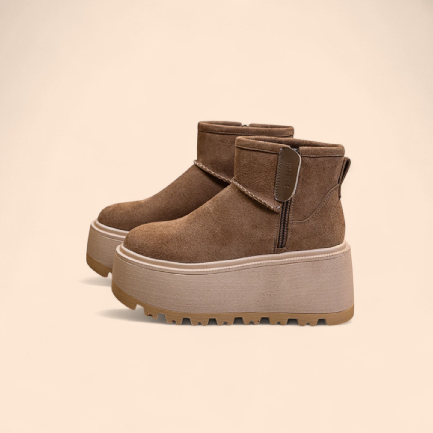 Botines Plataforma Marrones Soria