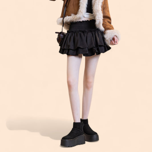 Botines Negros Plataforma Soria