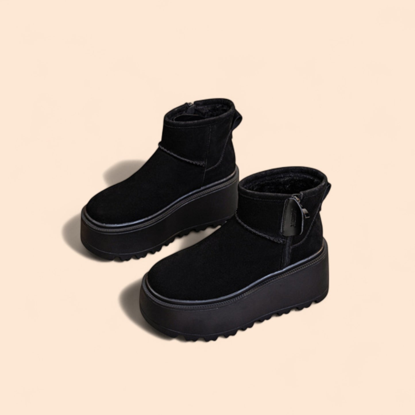 Botines Negros Plataforma Soria