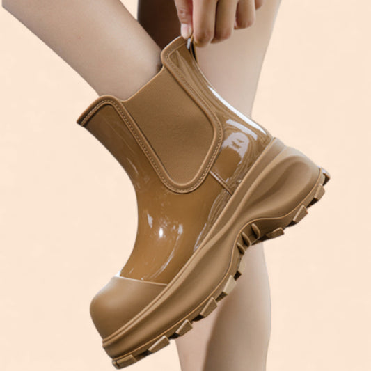 Botines Plataforma Marrones Urbania