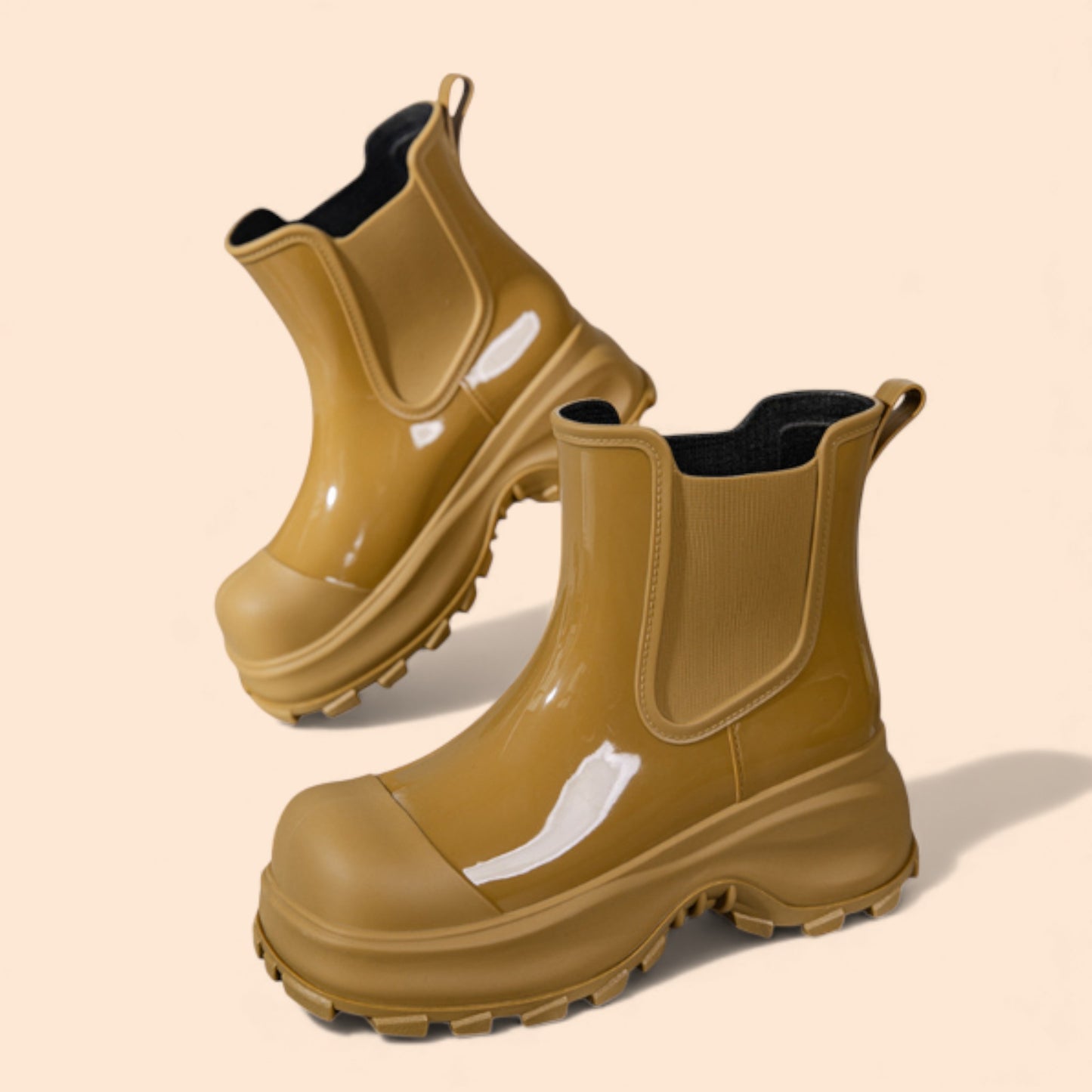 Botines Plataforma Marrones Urbania