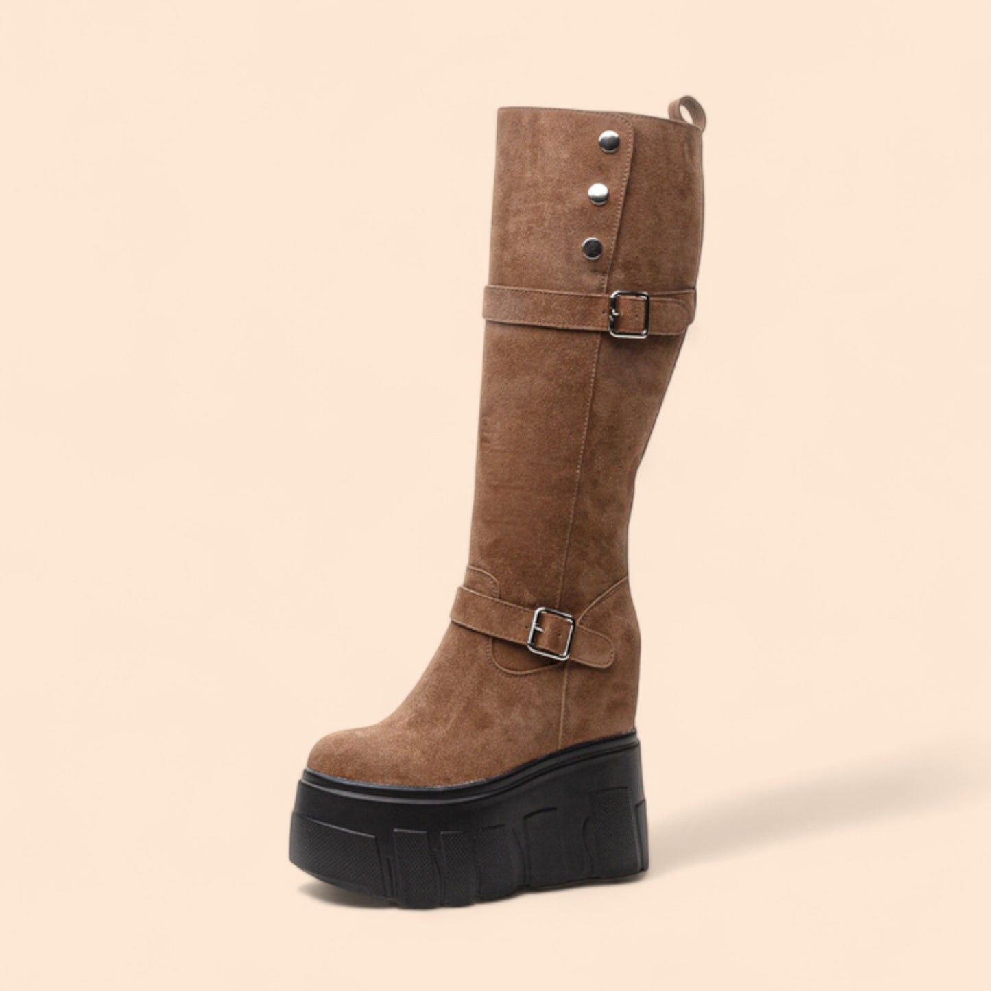 Botas Marrones Plataforma Sierra