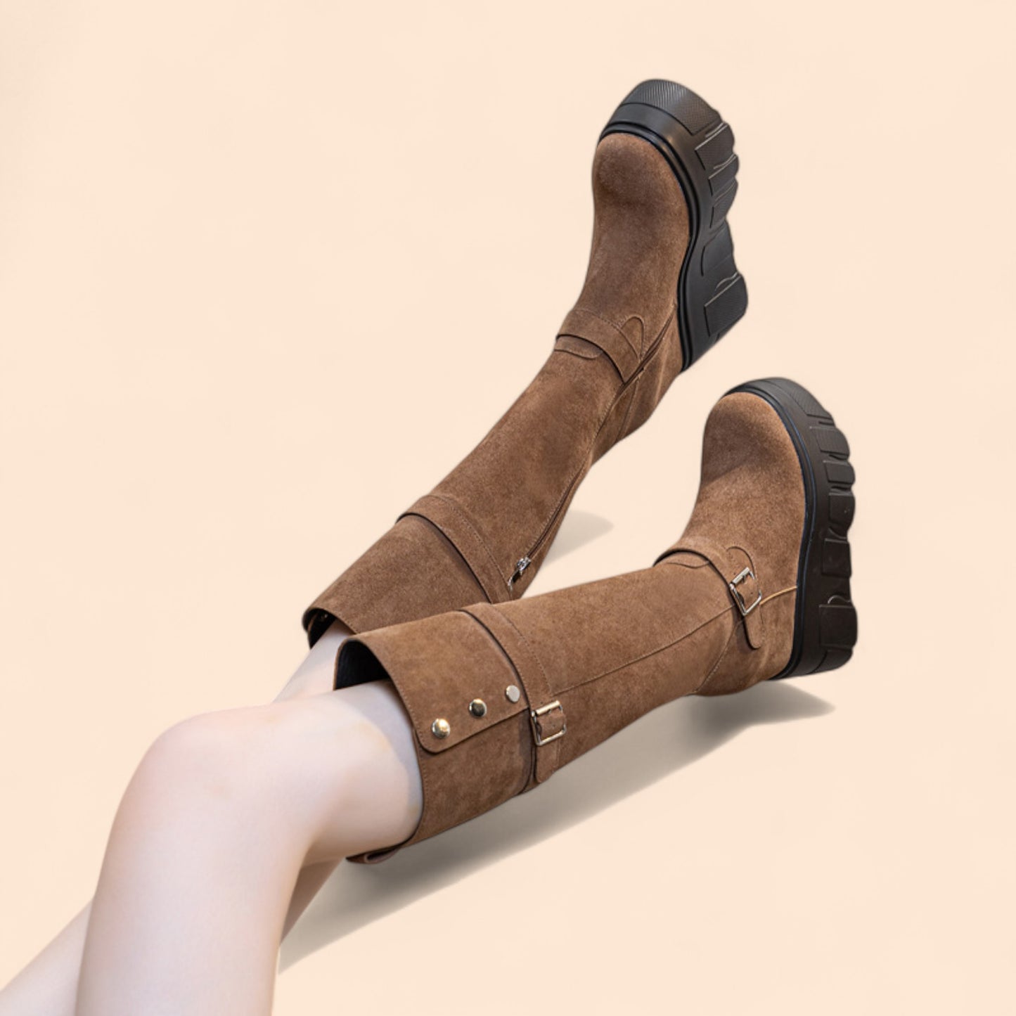 Botas Marrones Plataforma Sierra