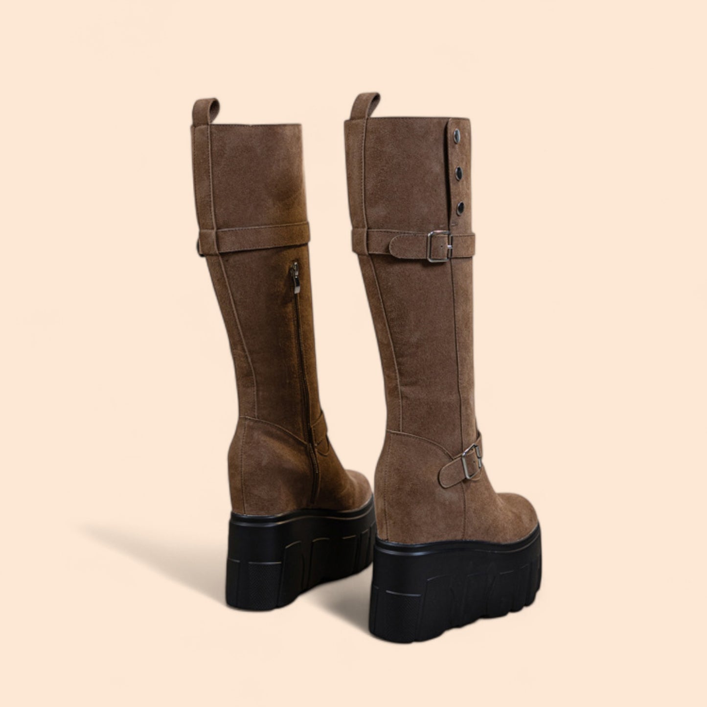 Botas Marrones Plataforma Sierra