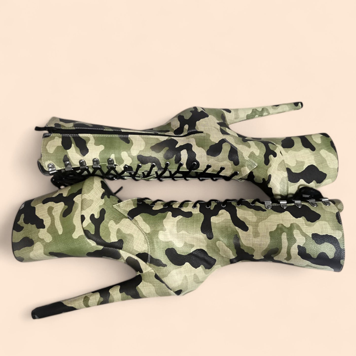 Botas Militares Plataforma Comandanta